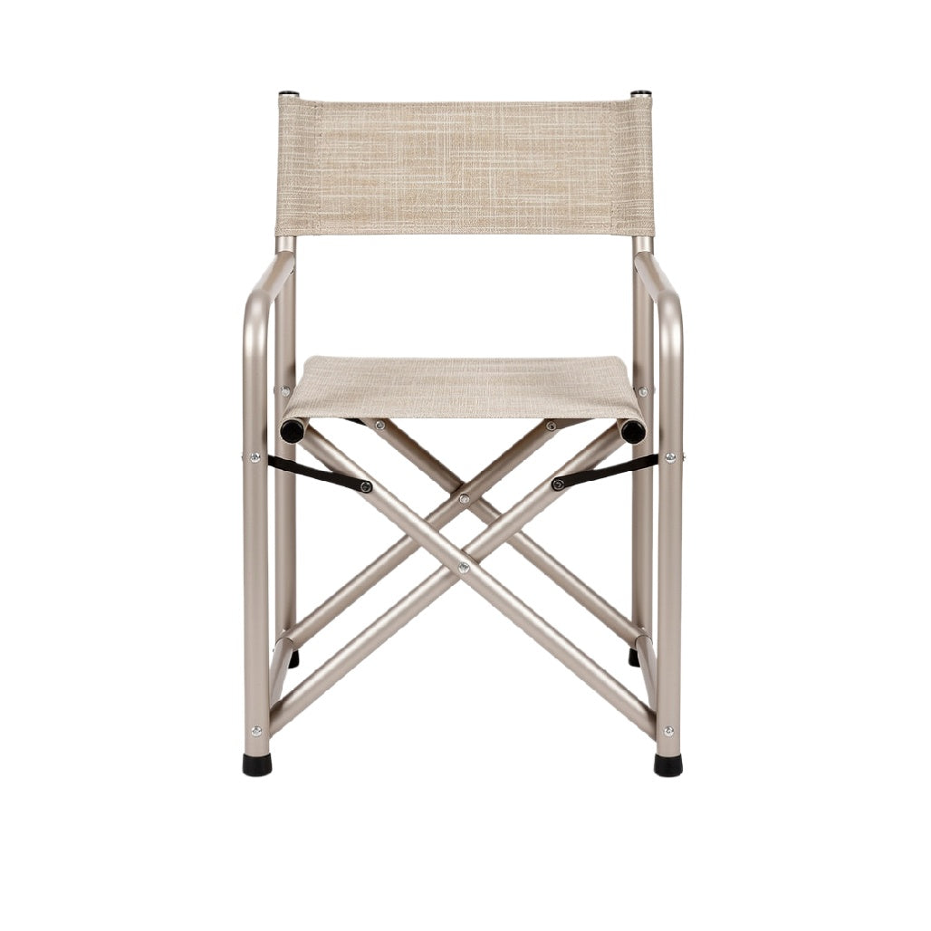 Lightweight Folding Chair with Durable Fabric and Sturdy Frame